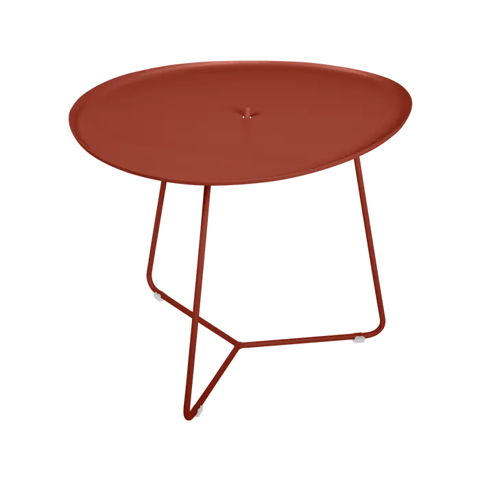 Fermob - Cocotte - Table basse avec plateau amovible - Ocre Rouge
