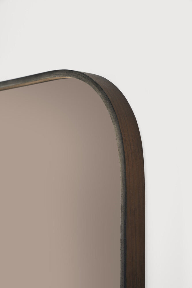 Ethnicraft - Miroir mural Camber - 90 x 3 x 90