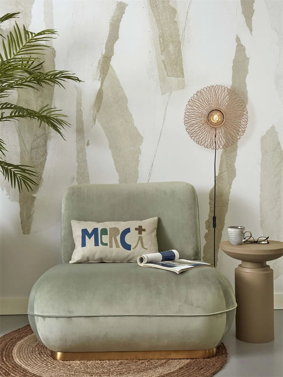GOOD&MOJO - Applique Murale Cango - Coloris Naturel ou Noir - Diamètre 60 x H.25
