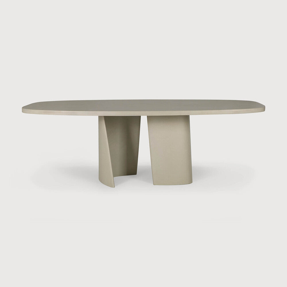 Ethnicraft - Outdoor - Table Canyon - Ciment et Polystyrène Expansé - 245 x 129 x H76