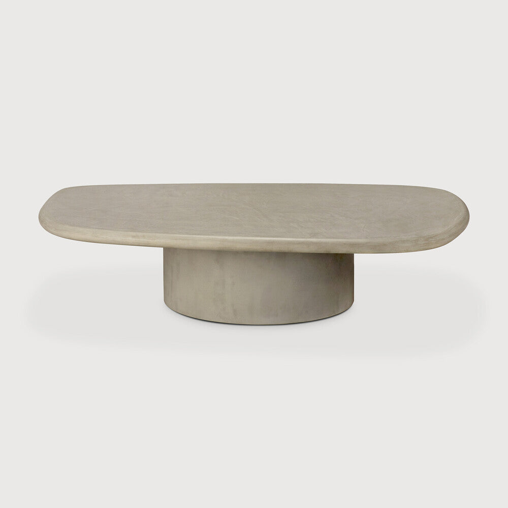 Ethnicraft - Outdoor - Table basse Elements - Beton Verni - dimensions : 134 x 96 x H 30