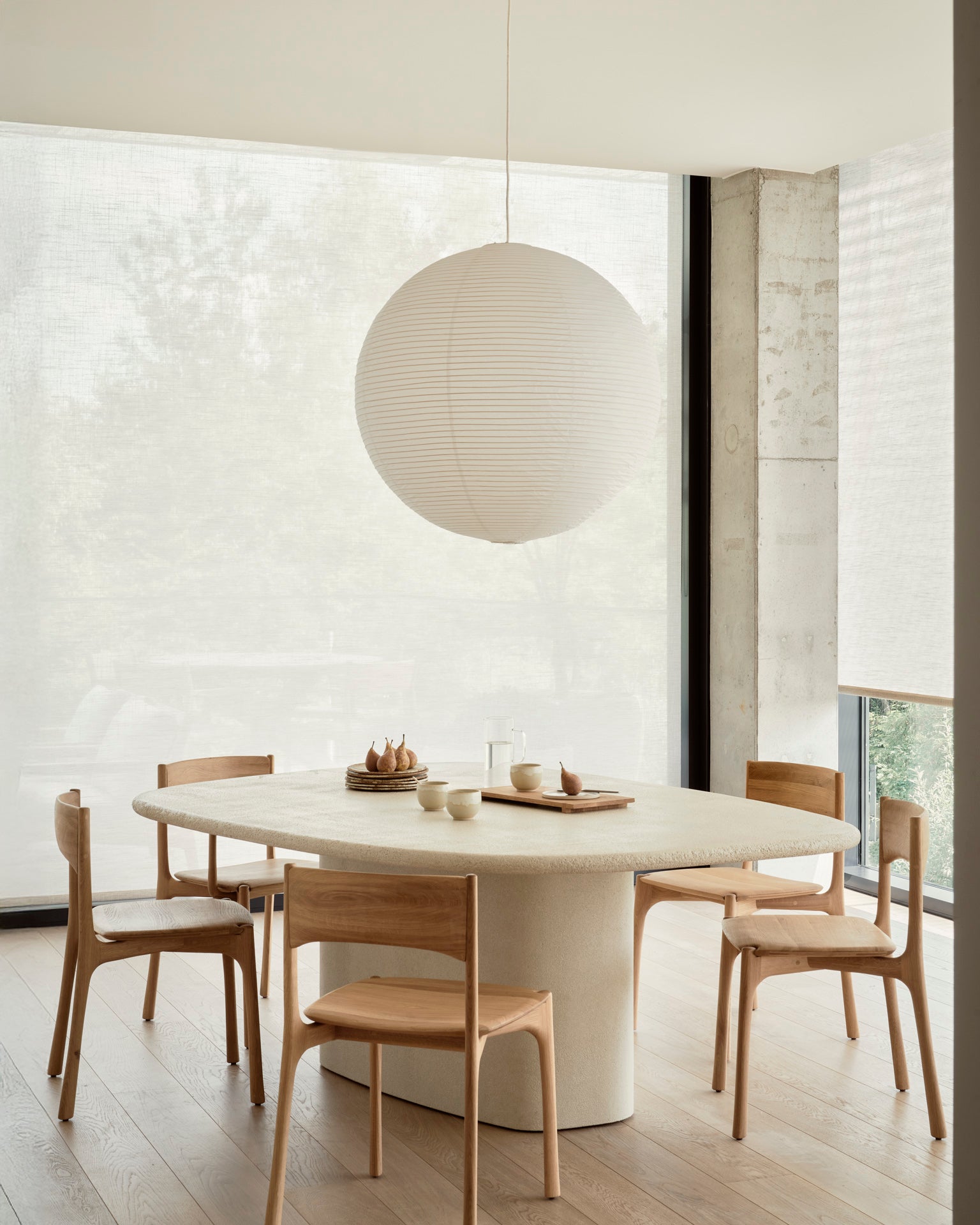 Ethnicraft - Table Elements - Microciment - Dim. 200 x 153 x H 76