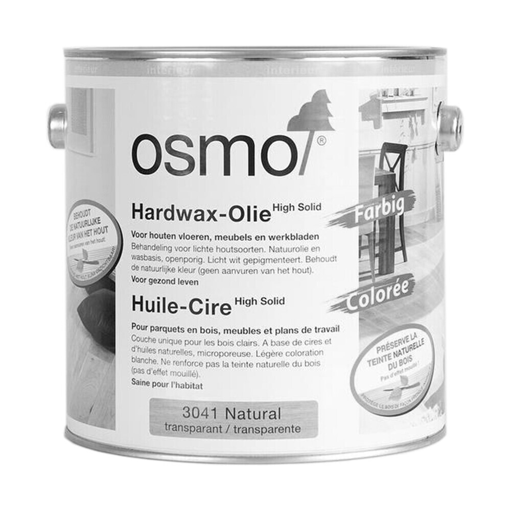 Ethnicraft - Produit d'Entretien - Osmo - Huile-cire pour Chêne - White - (3041)