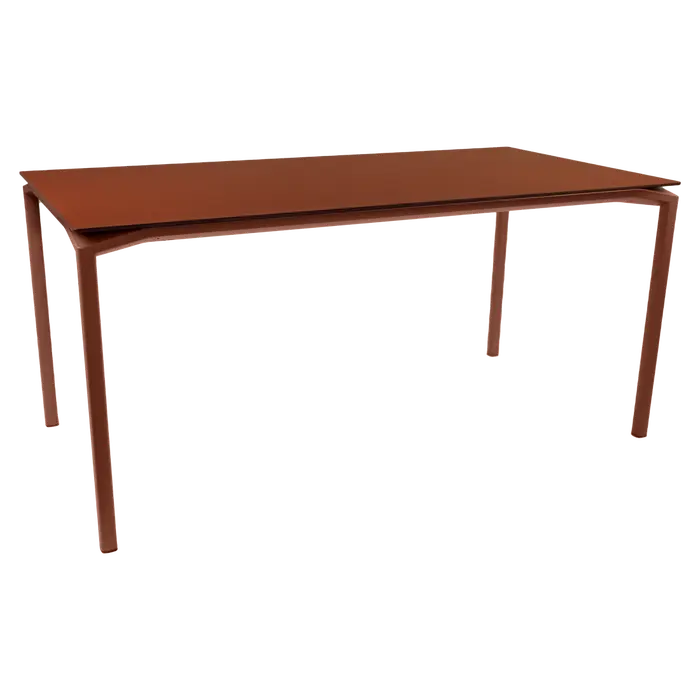 Fermob - Table Calvi - Plateau en Fénix - Usage Intérieur - 160 x 80 x H74