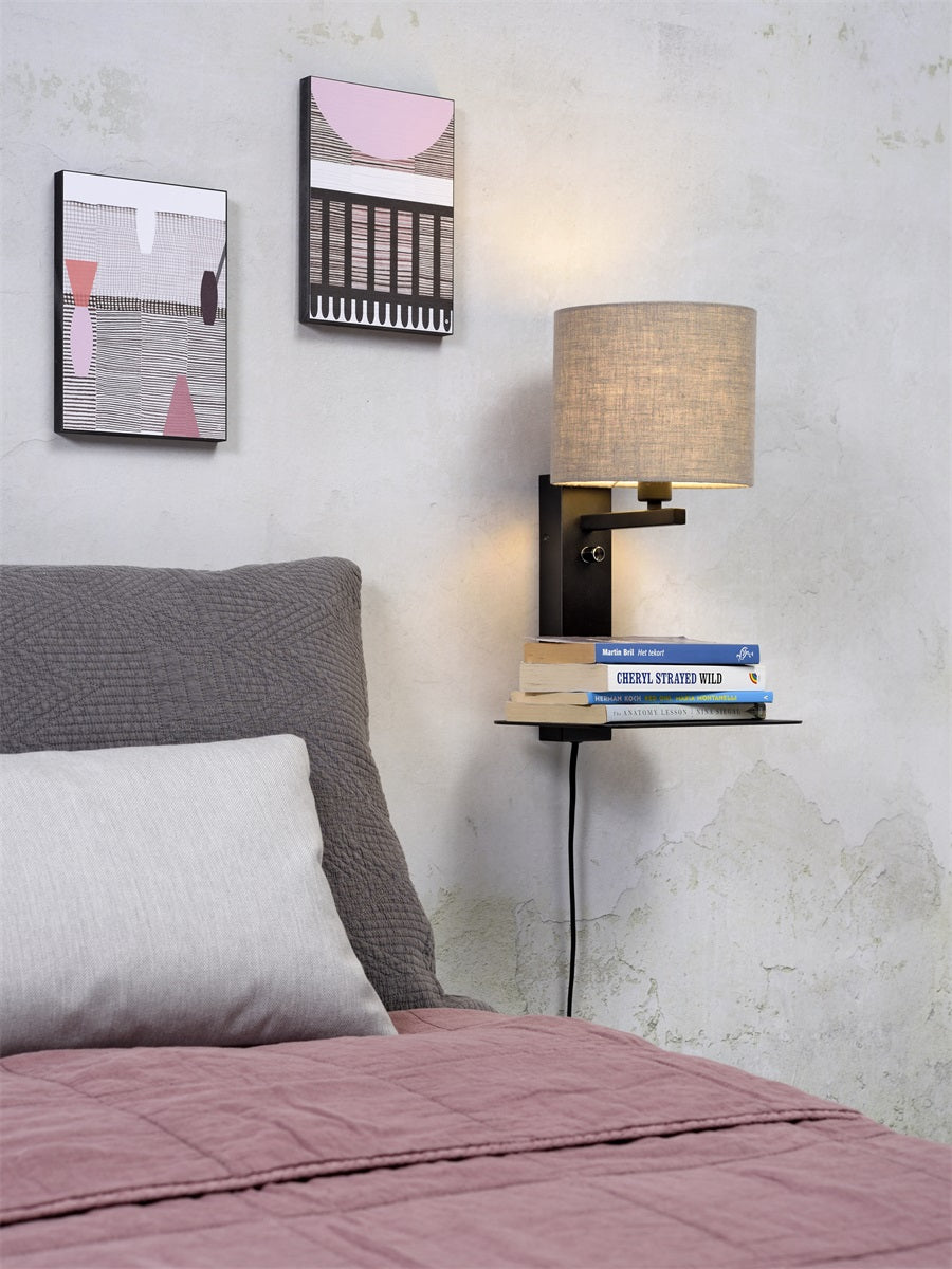 It's About Romi - Applique Florence - Port Usb - Abat-jour 4 coloris