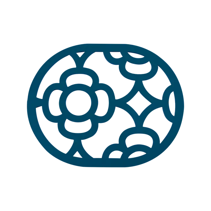 Fermob - Dessous de Plat Lorette - Bleu Acapulco