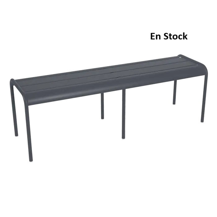 Fermob - Luxembourg - Banc 3/4 places - Carbone (En stock)