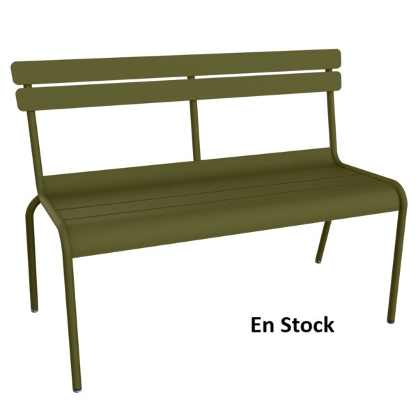 Fermob - Luxembourg - Banc 2/3 places à dossier - Pesto - (En stock)