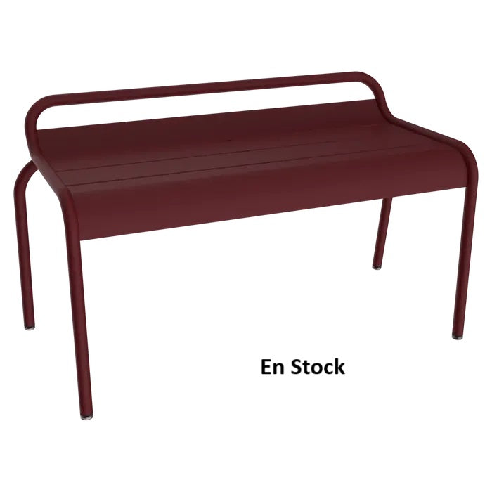 Fermob - Luxembourg - Banc compact - Cerise Noire (En stock)