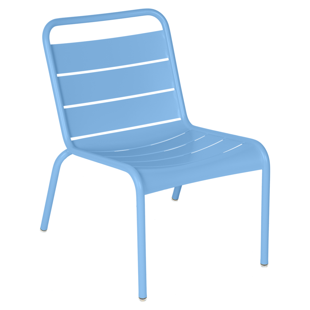 Fermob Luxembourg Chaise lounge — Bleu Maya