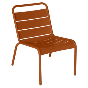 Fermob Luxembourg Chaise lounge — Orange Confite
