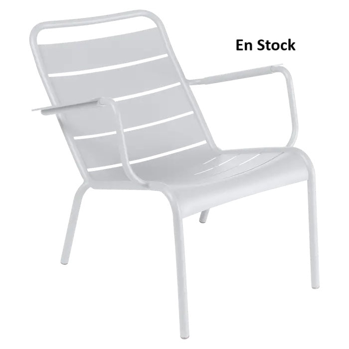 Fermob - Luxembourg - Fauteuil bas - Blanc Coton (En stock)