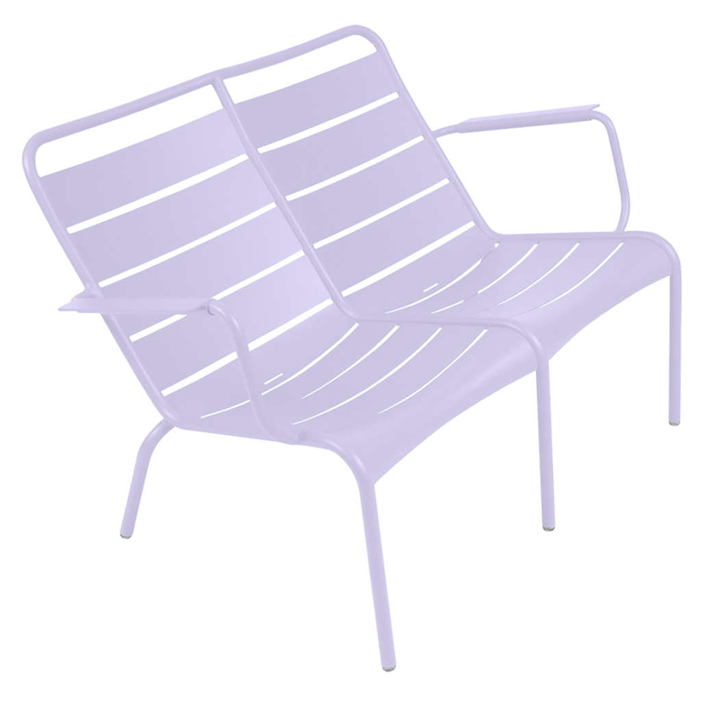 Fermob Luxembourg Fauteuil bas duo — Guimauve