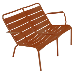 Fermob Luxembourg Fauteuil bas duo — Orange Confite