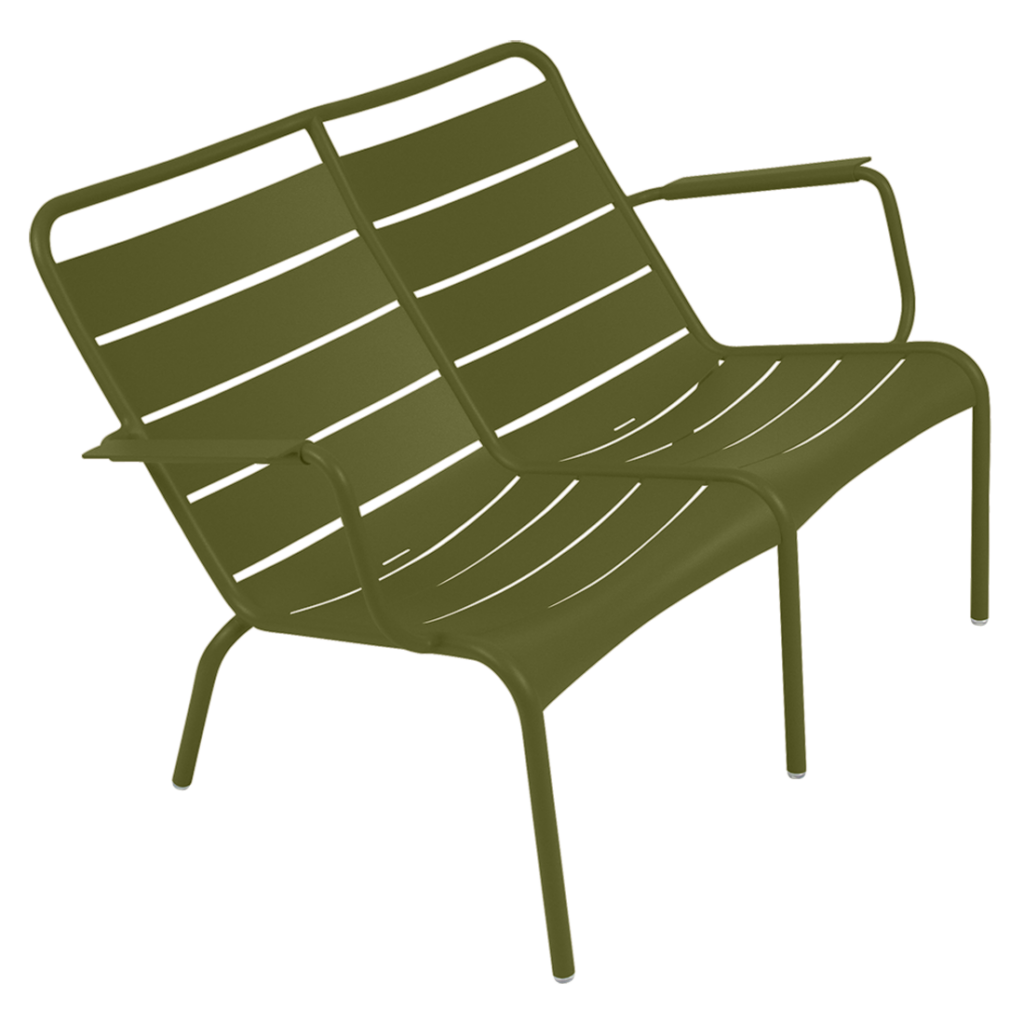 Fermob Luxembourg Fauteuil bas duo — Pesto