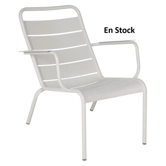 Fermob - Luxembourg - Fauteuil bas - Gris Argile (En stock)