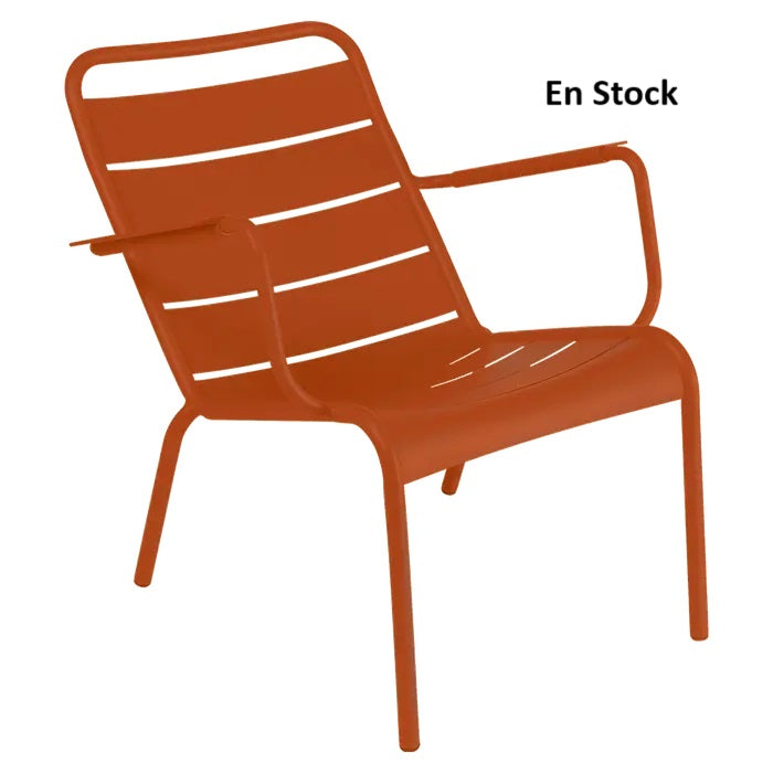 Fermob - Luxembourg - Fauteuil Lounge - Orange Confite (En stock)