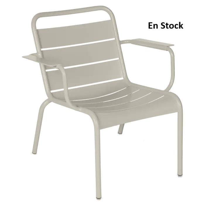 Fermob - Luxembourg - Fauteuil Lounge - Gris Argile (En stock)
