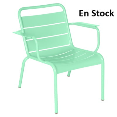 Fermob - Luxembourg - Fauteuil Lounge - Vert Opaline (En stock)
