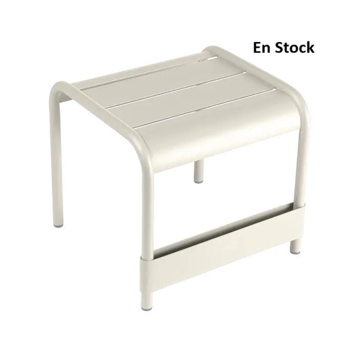 Fermob - Luxembourg - Table basse / repose-pieds - Gris Argile - En Stock