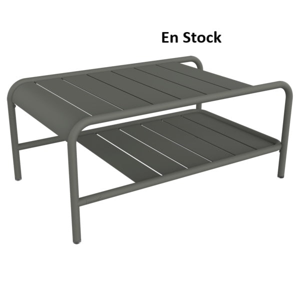 Fermob - Luxembourg - Table basse - 90 x 55 - romarin (en stock)