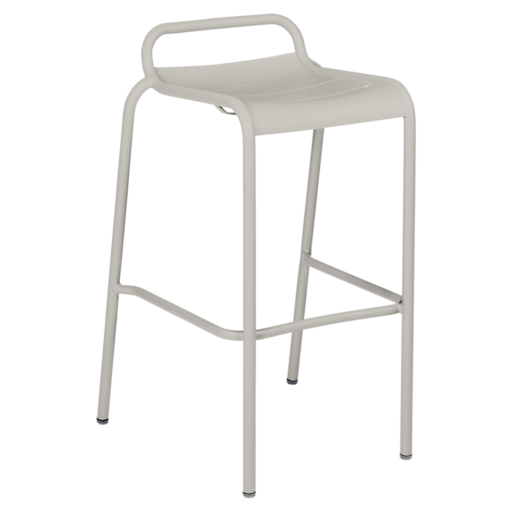 Fermob Luxembourg Tabouret de bar — Gris argile