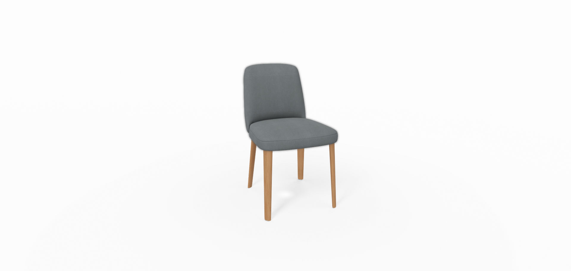 Mobitec - Chaise Lei - Pieds Hêtre et tissu catégorie 2