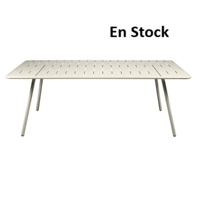 Fermob - Luxembourg - Table - 207 x 100 x H74 - Gris Argile (En stock)