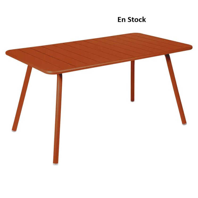 Fermob - Luxembourg - Table - 143 x 80 x H74 - Orange Confite (En stock)
