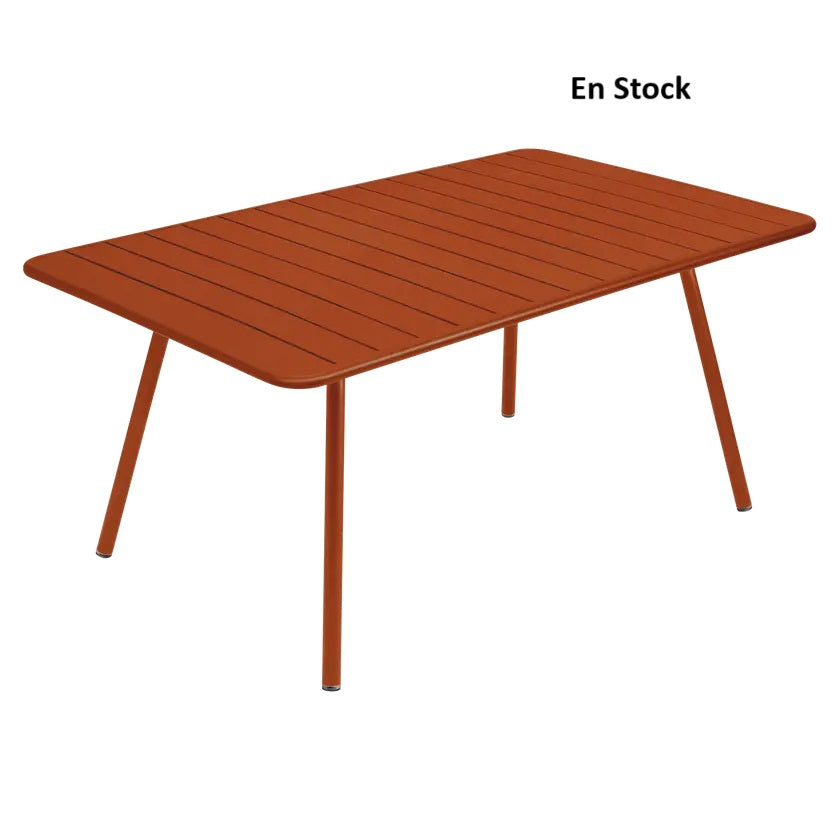 Fermob - Luxembourg - Table - 165 x 100 x H74 - Orange Confite (En stock)