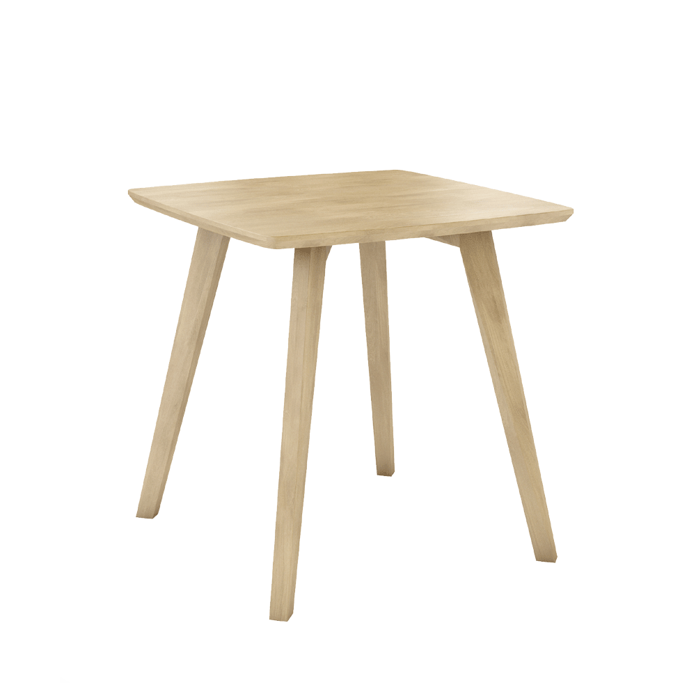 Mobitec - Table Moods - Hauteur 90 Cm - Bois massif (Chêne, Hêtre ou Noyer)
