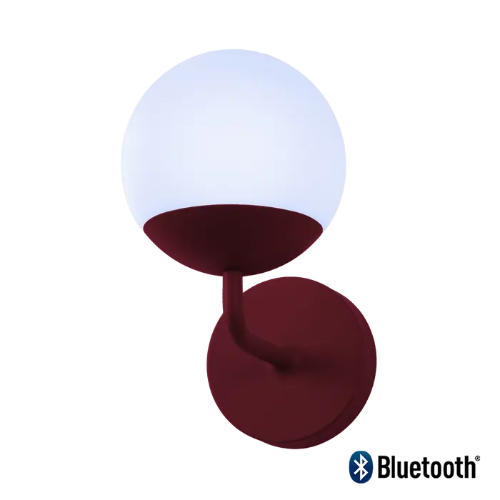 Fermob - Applique Mooon! Applique fillaire LED Connectable Bluetooth - Cerise Noire