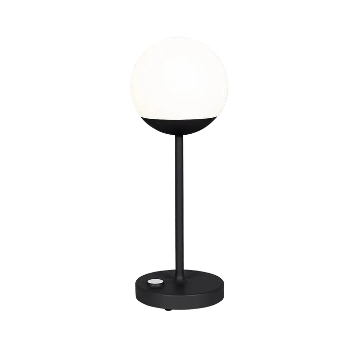 Fermob - INDOOR - Lampe MOOON! MAX - H41 - Carbone - Diffuseur en Verre