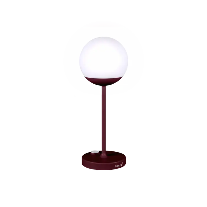 Fermob - Lampe MOOON! - H41 - Cerise Noire