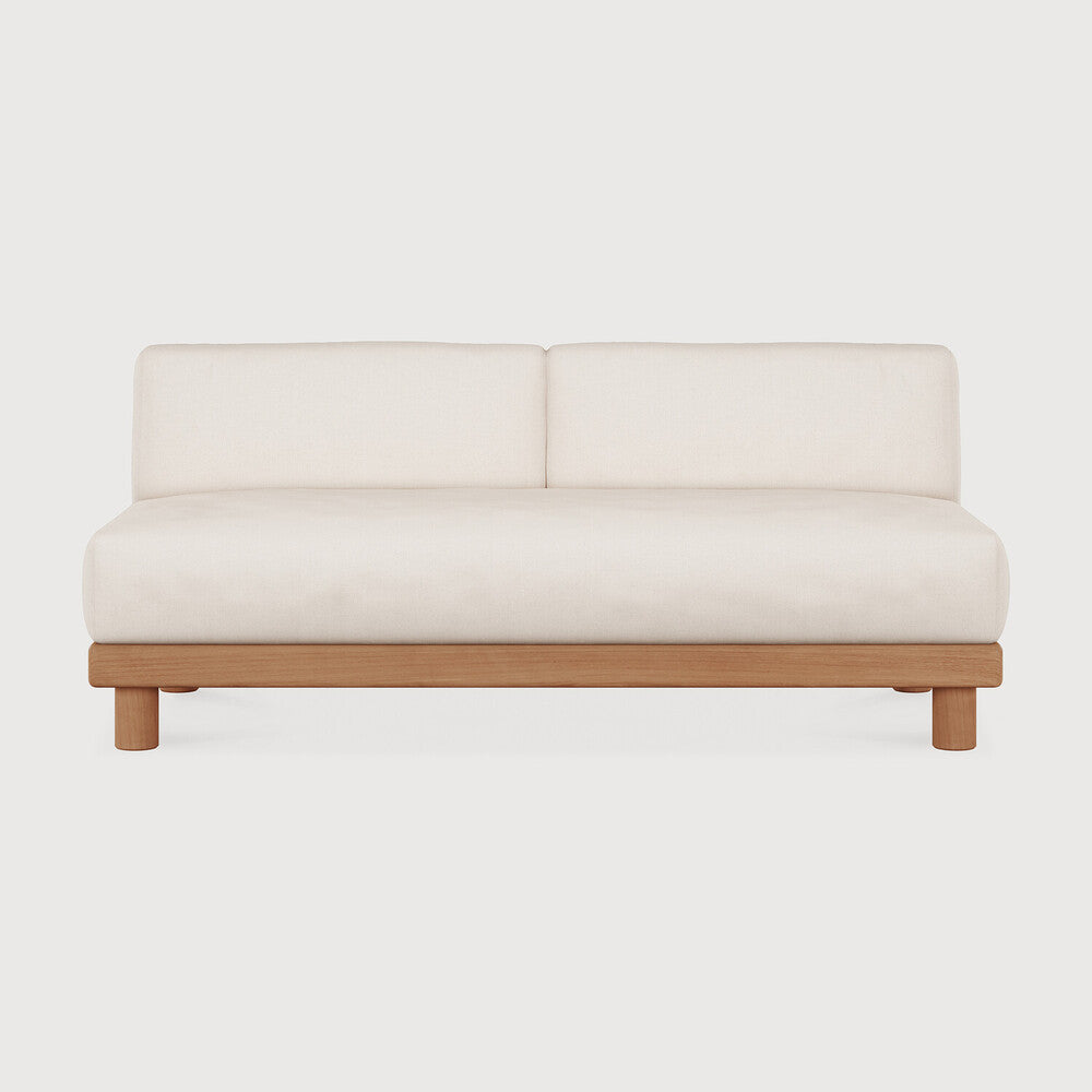 Ethnicraft - Outdoor - Monocle - Canapé modulaire - Element deux places