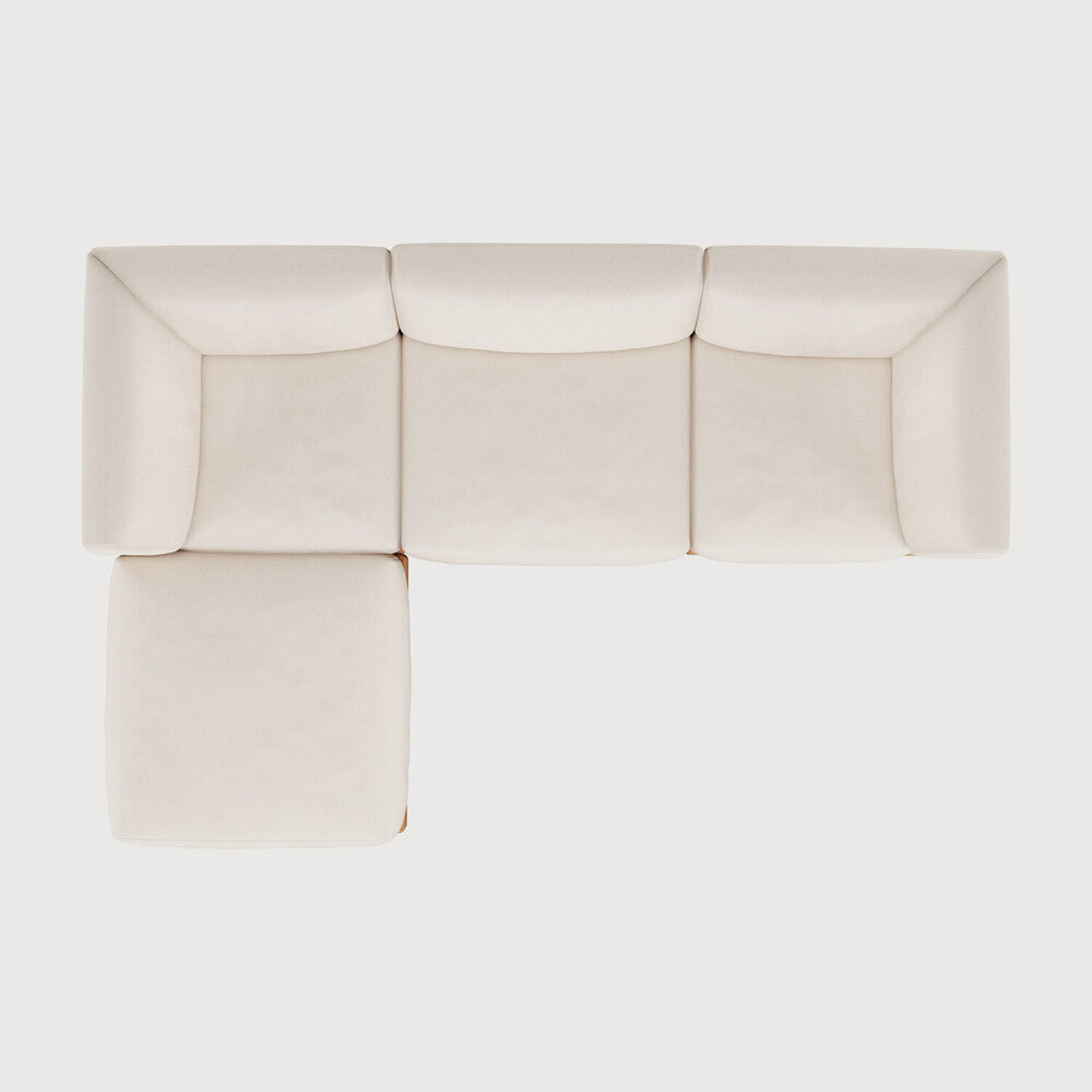 Ethnicraft - Outdoor - Monocle - Canapé modulaire - Quatre Elements - Gauche