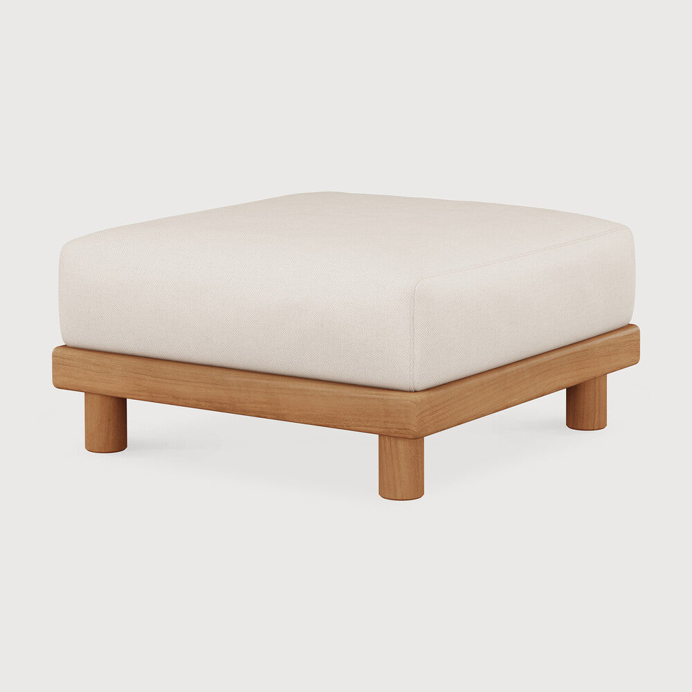 Ethnicraft - Outdoor - Monocle - Canapé modulaire - Element Repose-Pieds