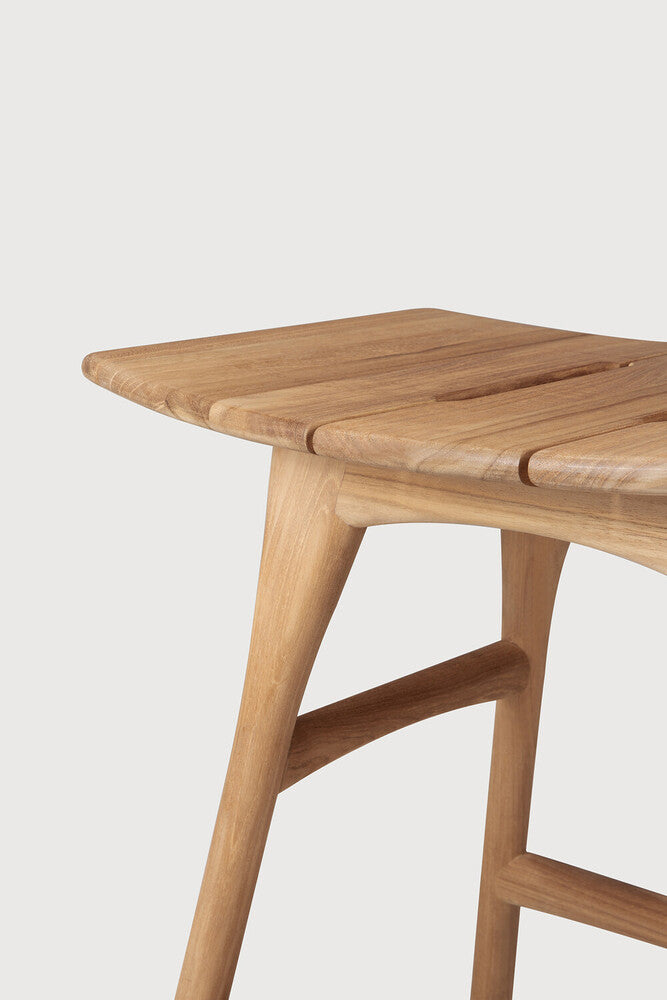 Ethnicraft - Outdoor - Tabouret Osso - Teck Massif