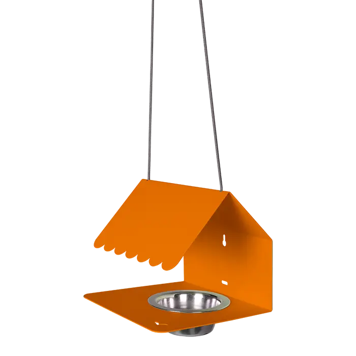 Fermob - PICOTI - Mangeoire pour oiseaux - Orange Confite