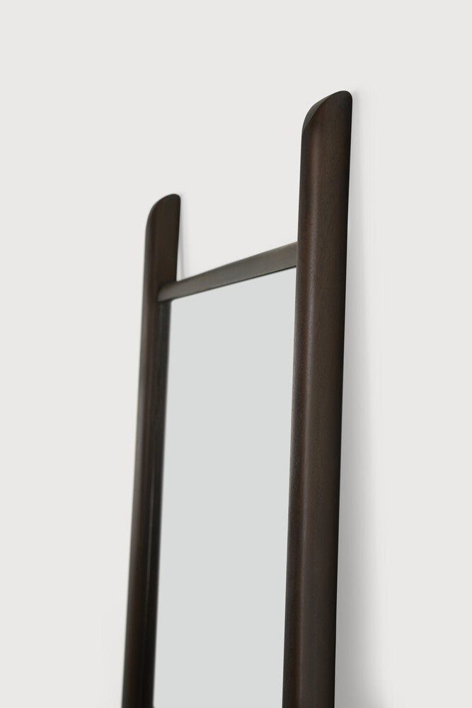 Ethnicraft - Miroir PI - Encadrement Acajou - 80 x 5 x 200