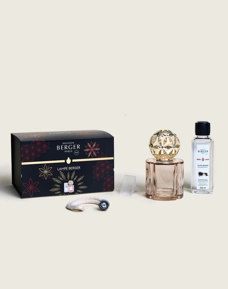 Lampe Maison Berger - Coffret Pomelis - Beige - Parfum Splendeur Vanillée