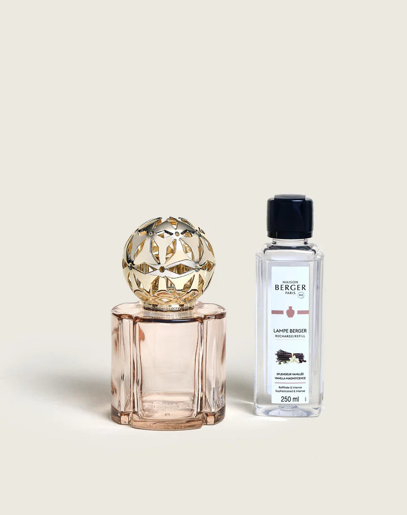 Lampe Maison Berger - Coffret Pomelis - Beige - Parfum Splendeur Vanillée