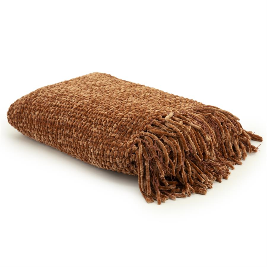 By-Boo - Plaid Hyde - Terracotta - 170 x 130