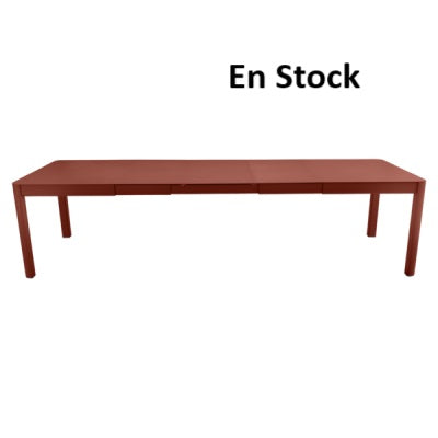 Fermob - Ribambelle - Table XL - 149/299 x 100 x H74 - Ocre rouge (En stock)