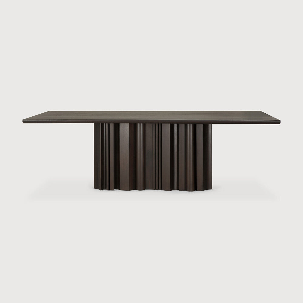Ethnicraft - Table Sequence - Acajou Brun Foncé - 240 x 110 x H76