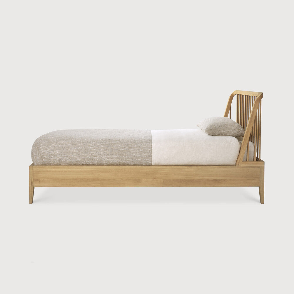 Ethnicraft - Lit Spindle - Chêne massif - Couchage 90