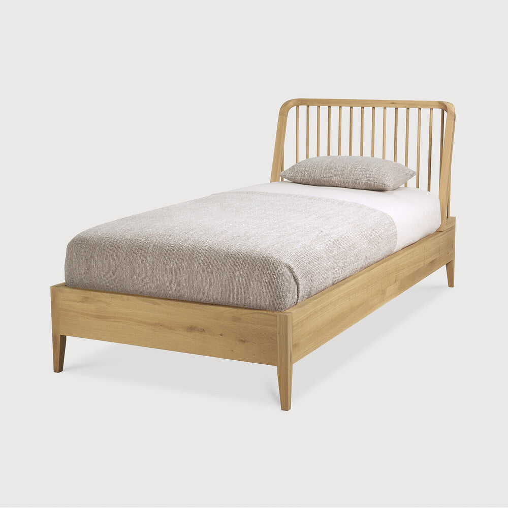 Ethnicraft - Lit Spindle - Chêne massif - Couchage 90