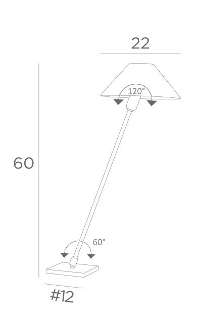 Stéphane Davidts - Tanis 2 - Lampe sur pied