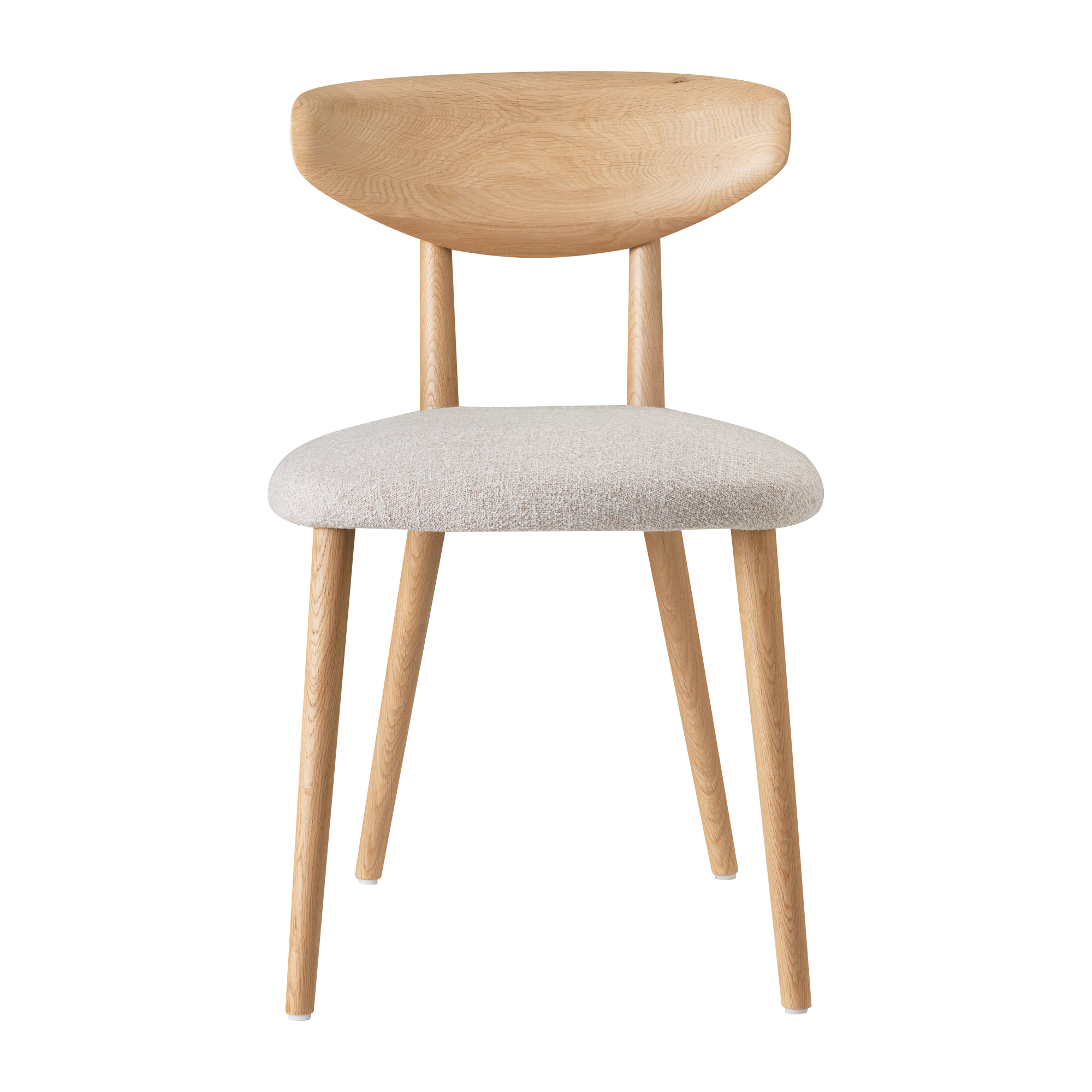 Mobitec - Chaise Toro - Dossier Bois Massif - Hauteur d'assise 49