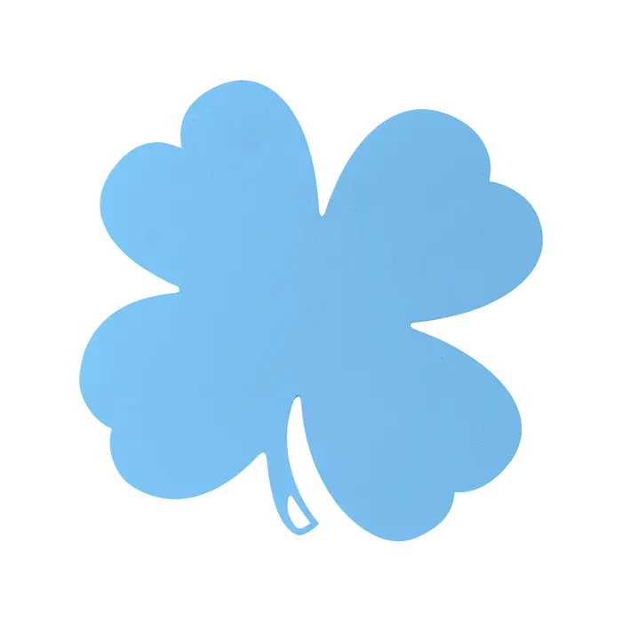 Fermob - Dessous de Plat Trèfle - Bleu Maya